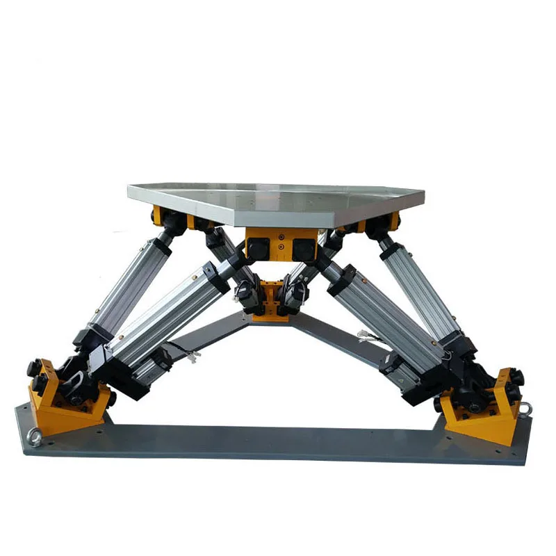 China Factory 6 Dof Motion Platform Flight Simulator Factory VR 3Dof 6 Dof Customized Motion Platform For Wholesale