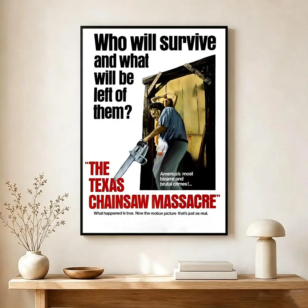 Horror Movie The Texas Chainsaw Massacre Poster Modern Home Decoration Interior Design & Contemporary Wall Art Collection