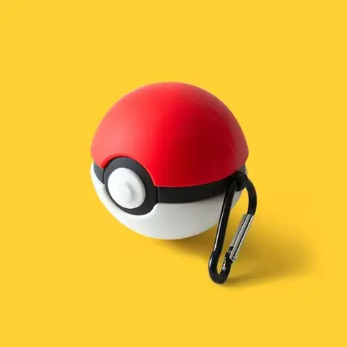 Imagen 2 del producto Funda Poke Ball para Samsung Galaxy Buds 3Pro/Galaxy Buds2/Galaxy Buds Pro 2/Galaxy Buds Live/Galaxy Buds FE, accesorios
