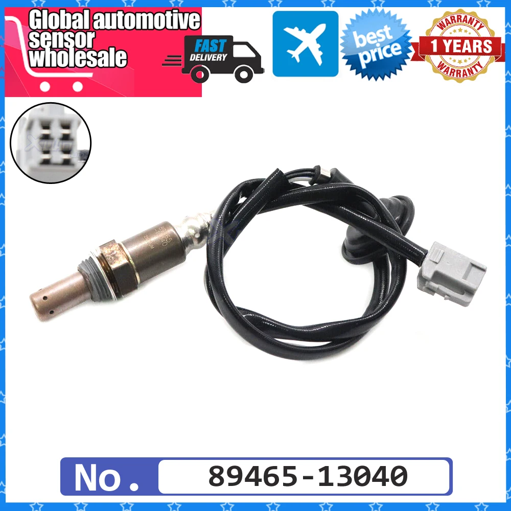 Carro novo sensor de relação de combustível de ar lambda o2 sensor de oxigênio para toyota avensis corolla 1.6 1.8 2001-2009 89465-13040 89465-05090