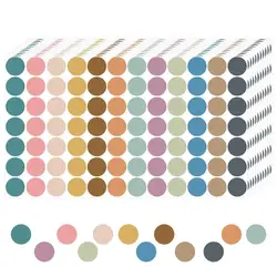 4200 Pieces 3/4 Inch Round Color Coding Labels Colors Dot Stickers Adhesive Colored Circle Stickers