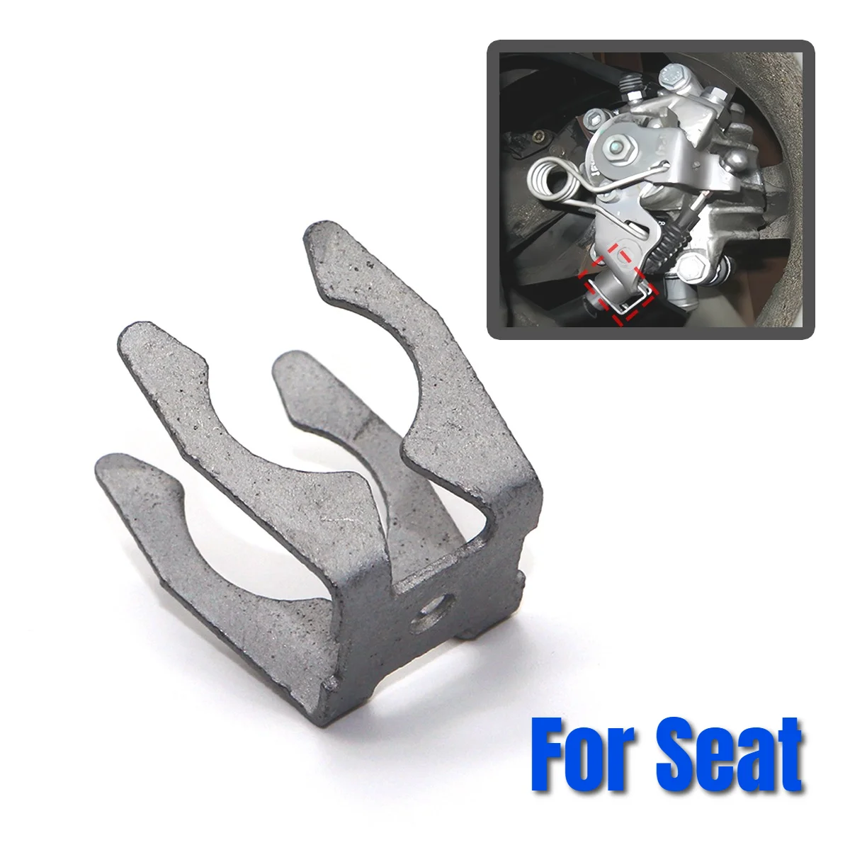 1pc Brake Cable Spring Clip 1H0609747 High Quality Retaining Clip Secures Parking Brake Cable For Seat Leon 1M 1P1 Toledo 1L 1M