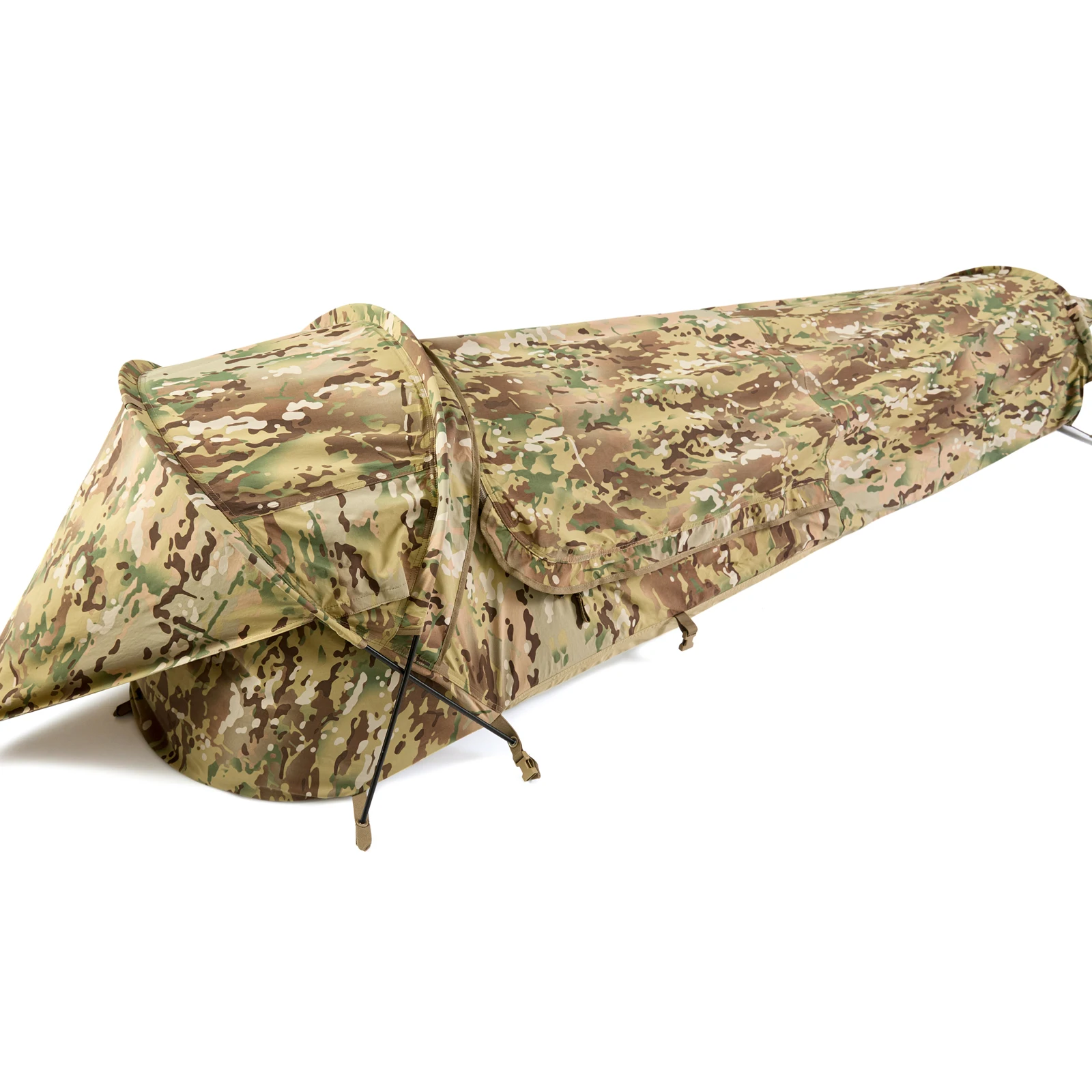

Military Hideaway Bivy Tent Lightweight Waterproof Camping Compact Single-Pole Tent for Backpacking Hiking