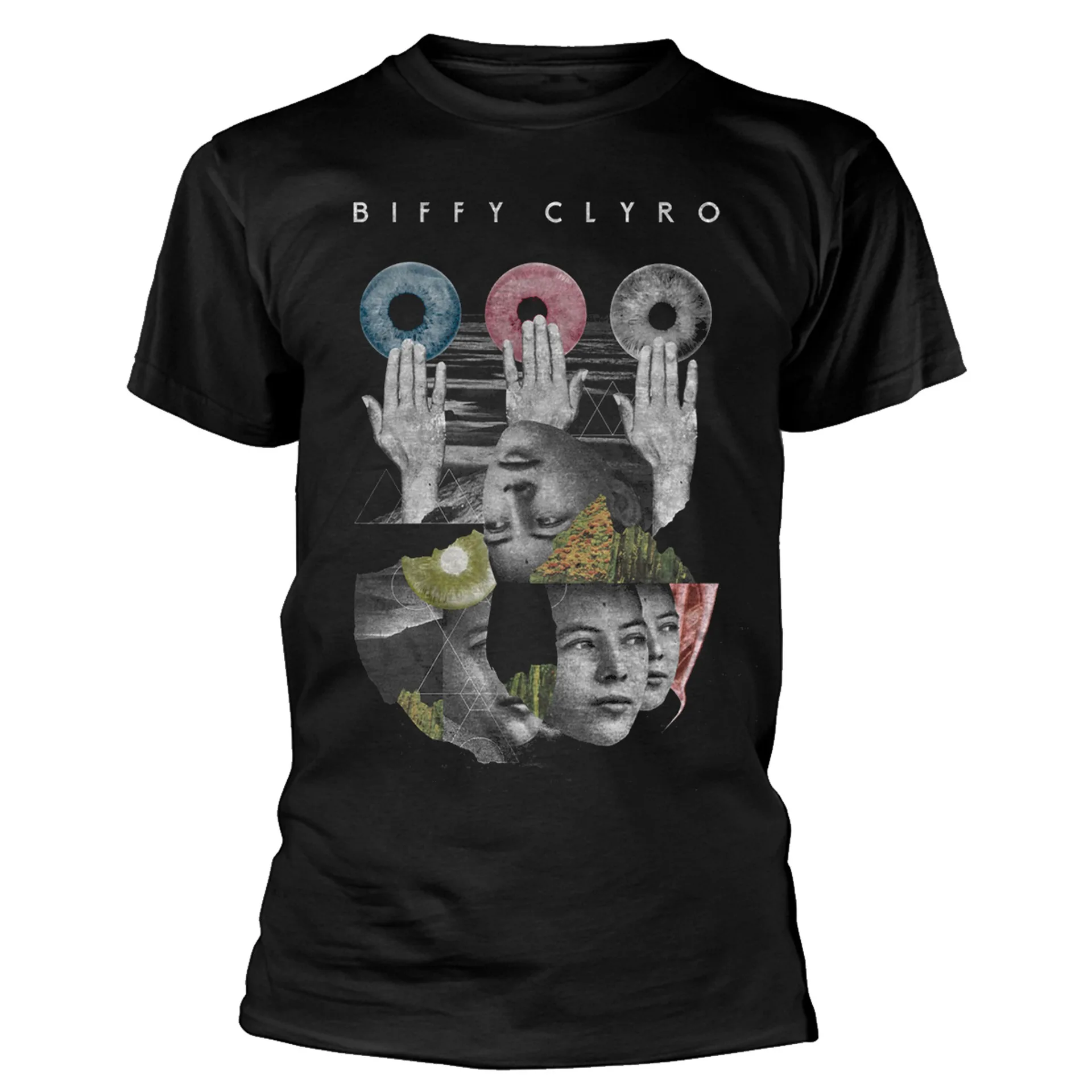 

Biffy Clyro Hands T-Shirt Men Women Round Neck Short Sleeve Cotton Tees Brand T-shirt Men's Clothing Summer Y2k Tops Streetwear