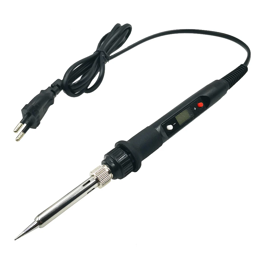 80W Digitale Elektrische Lötkolben Set Kit 220V 110V Temperatur Einstellbar LCD Display Solder Schweißen Eisen Werkzeug tipps – Detail 26