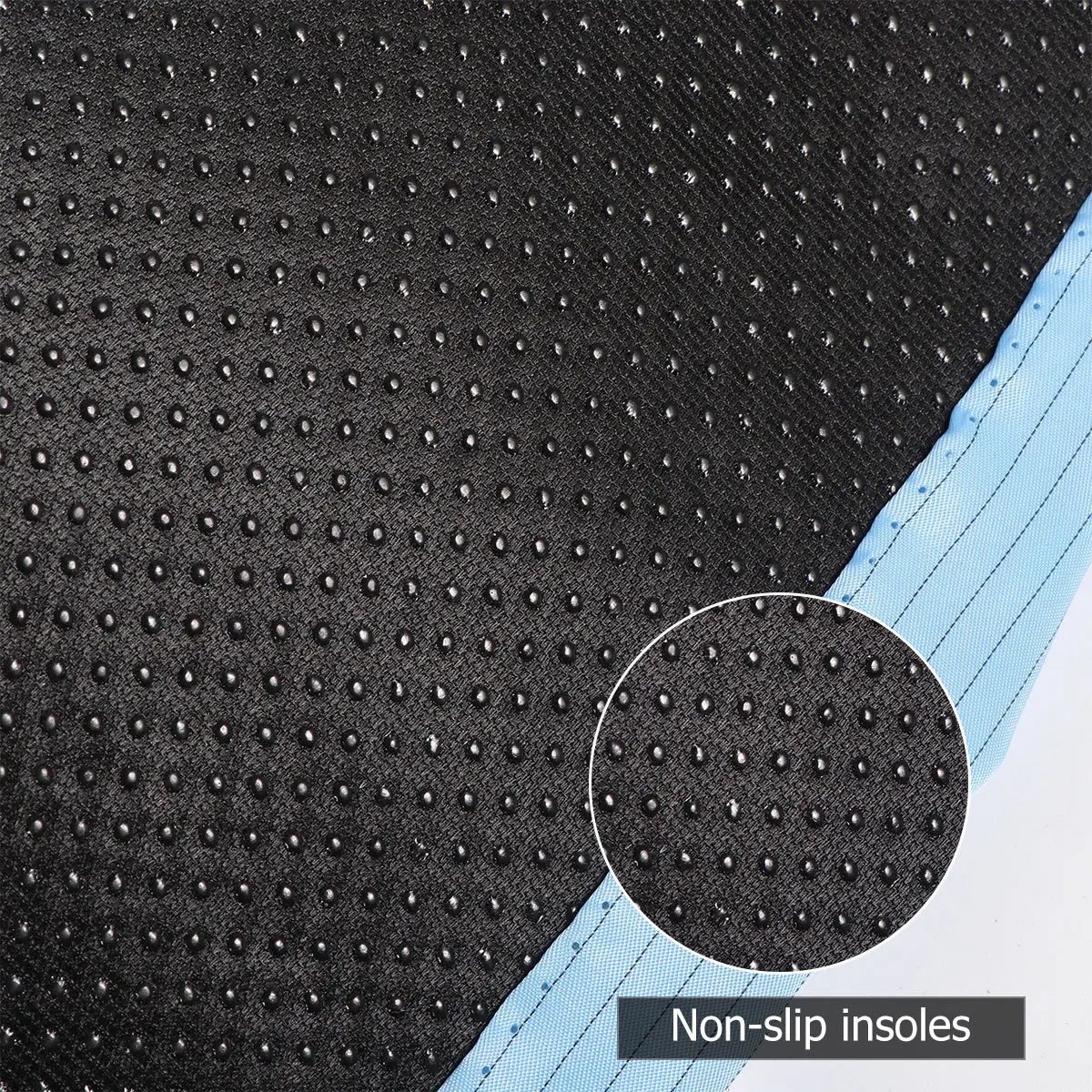 6Pairs Reusable Anti-Static Shoe Cover Thick Static-Free Non-Slip Foot Protector for Workshop Lab Beauty Salon