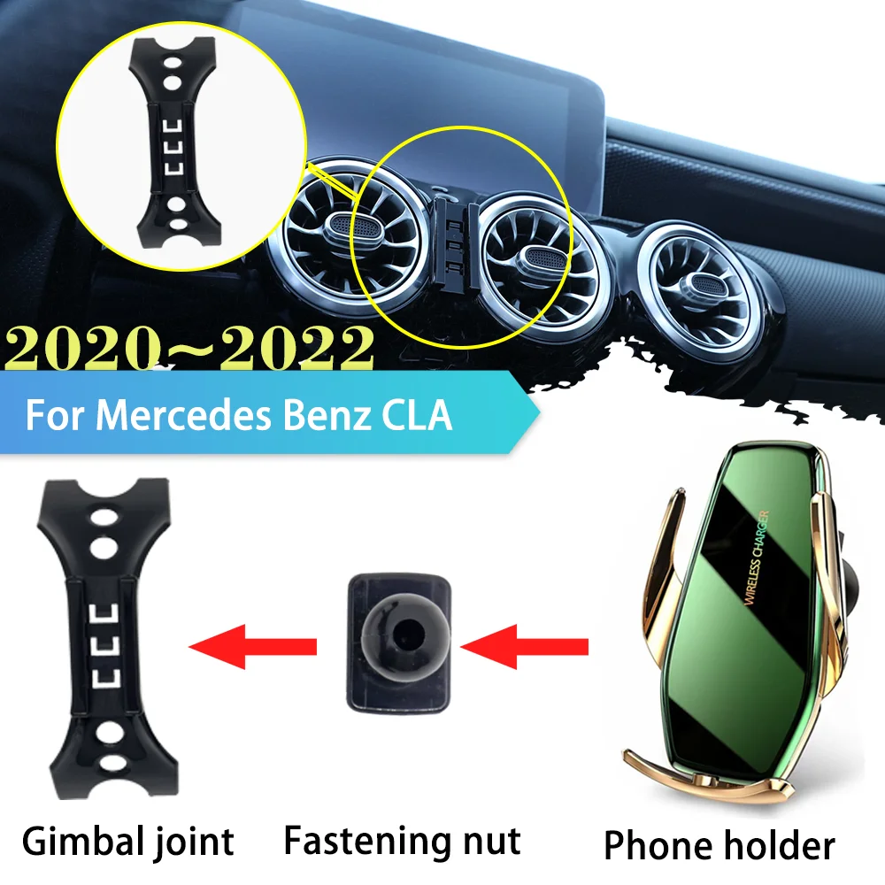 

Автомобильный держатель для телефона, 30 Вт, для Mercedes Benz CLA 220 180 AMG C118 2020 ~ 2023 2022