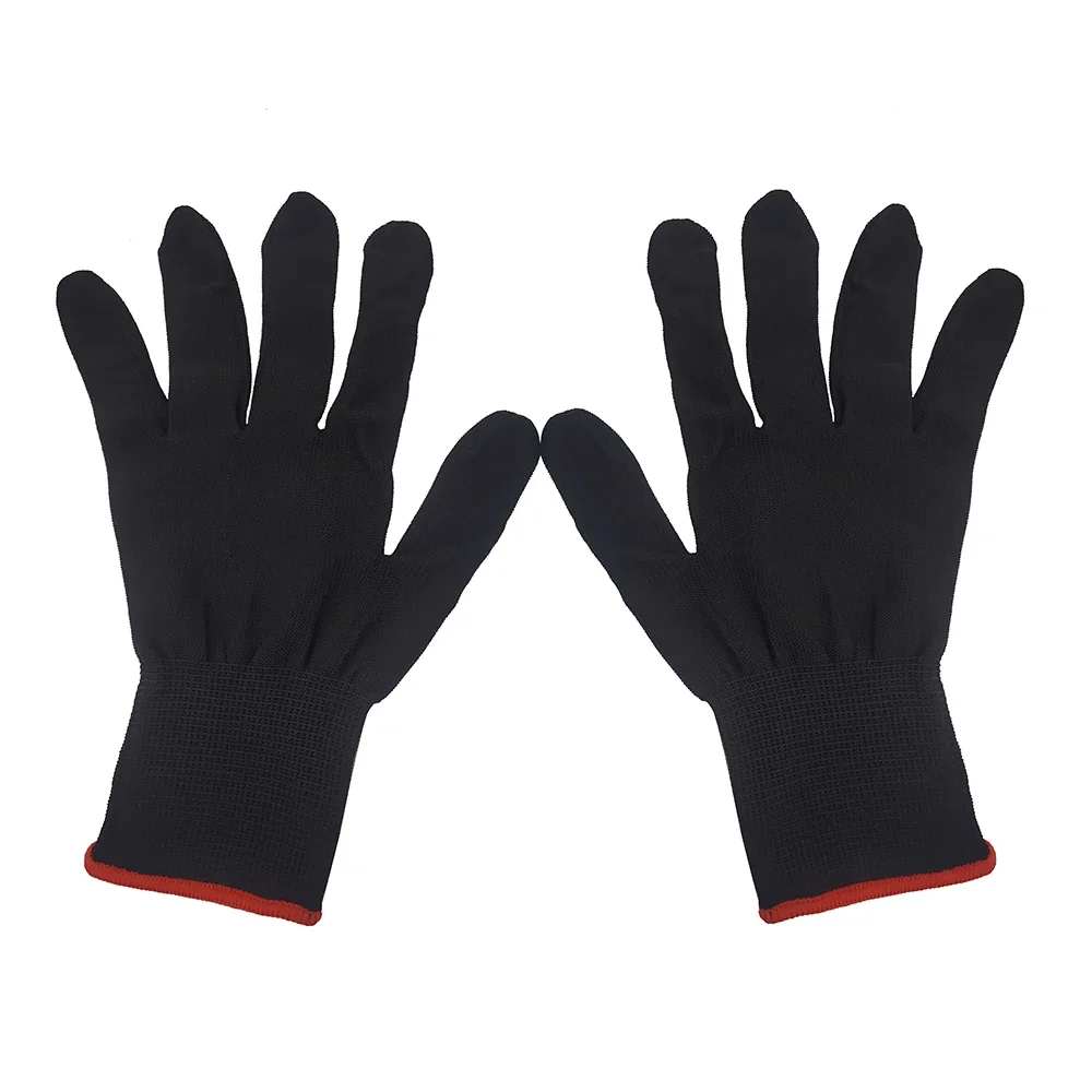 3/5/20 Paar anti statische Fenster tönung Kohle faser Vinyl Auto Wrap Aufkleber Film installieren Handschuhe Auto Nylon Tönung Arbeits handschuhe