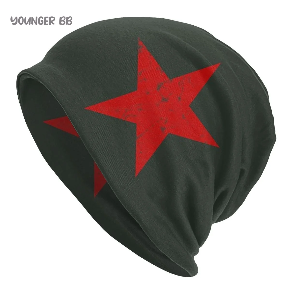 Bonnet Hats CCCP Union of Soviet  Men Women's Knitting Hat Vintage Russian Red Star Winter Warm Cap Beanies Thermal Elastic Caps