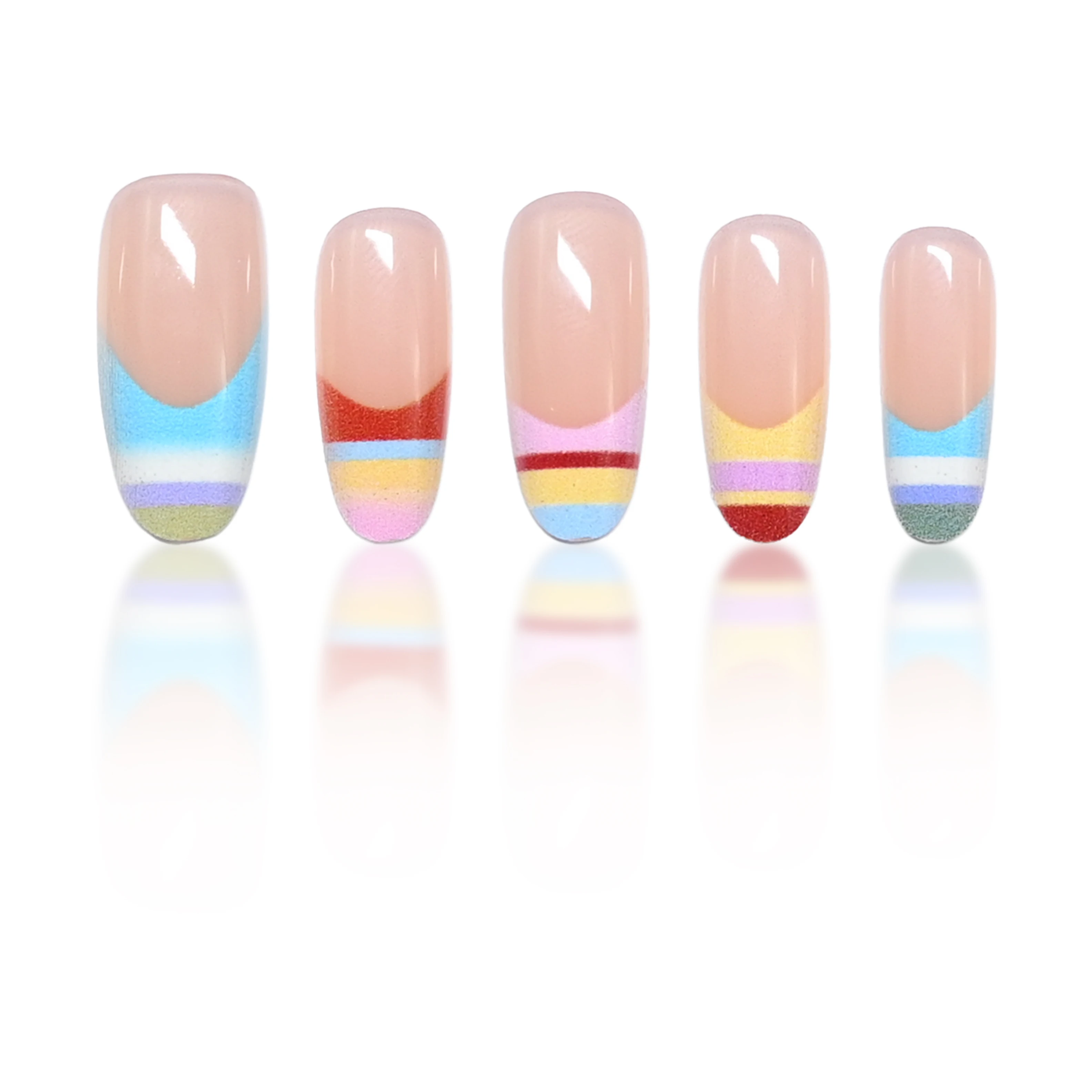 24-delige set medium ovale opz - Nail Art Oval recensie en prijs