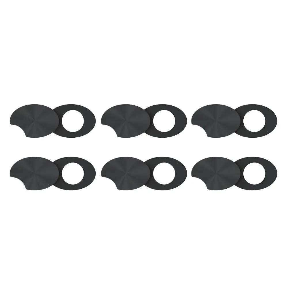 3/6Pcs Rotating Design Smart Glasses LED Light Privacy Cover Blocking Stickers for Ray-Ban Meta/Wayfarer/Skyler/Headliner