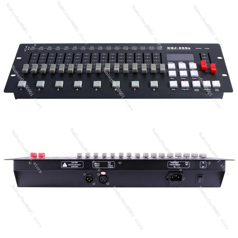 

DMX512 Console LED Par Light 256/240 Console, Stage Lighting Console Beam of Light Dimmer