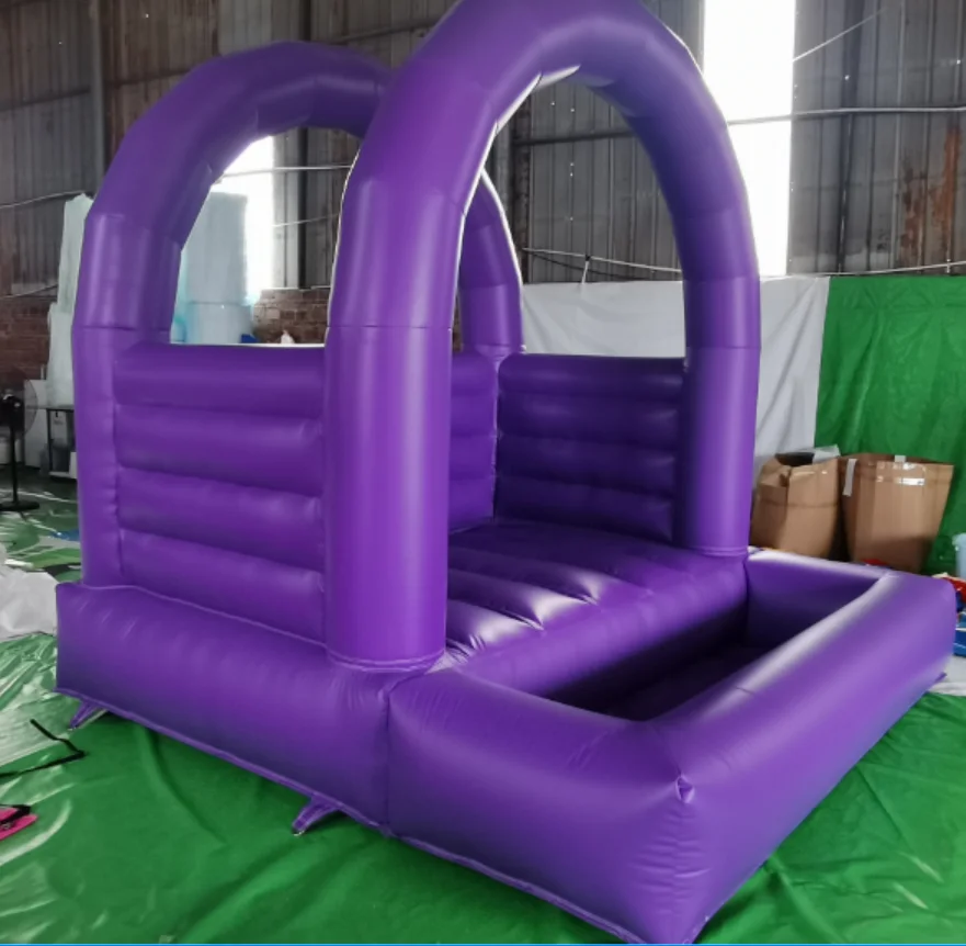 High Quality Purple Custom Bounce House Toddler Bounce House Commercial for Party Rental
