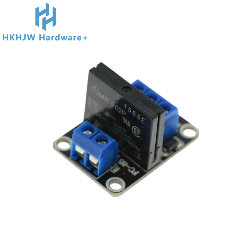 1 2 4 6 8 Channel 5V 12V 24V DC Relay Module Solid State High Level SSR AVR DSP G3MB-202P Relay 250V 2 For Raspbery pi