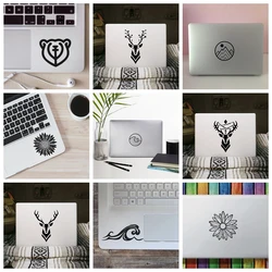 1 pc cool Geometric patterns and animal computer sticker Accessories For Kids Rooms bedroom Diy Home Decoration Removable Decor