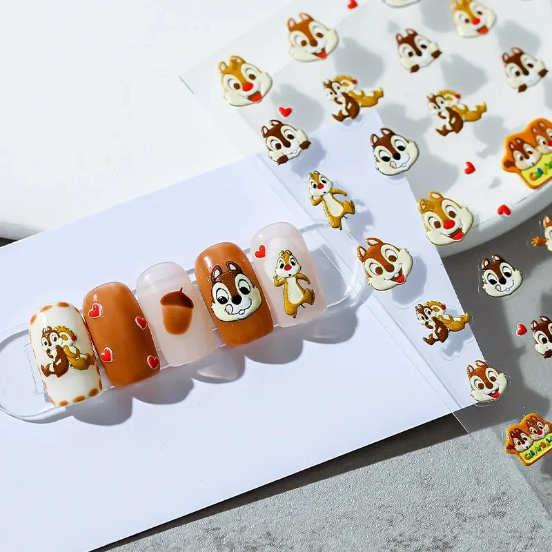 Disney Chip 'n' Dale Tigger Cartoon Stickers Animation Accessories Mickey Mouse Winnie the Pooh Donald Duck Anime Peripherals