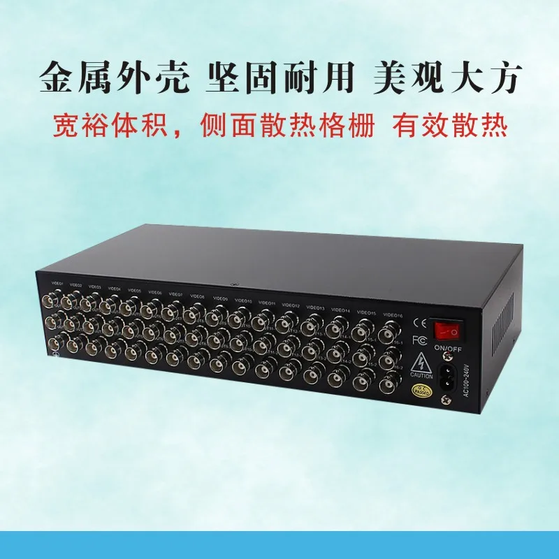 Monitoring Simulation 16 in 32 Out BNC Video Distributor Standard Definition TV Splitter 1 in 2 Splitter Splitter