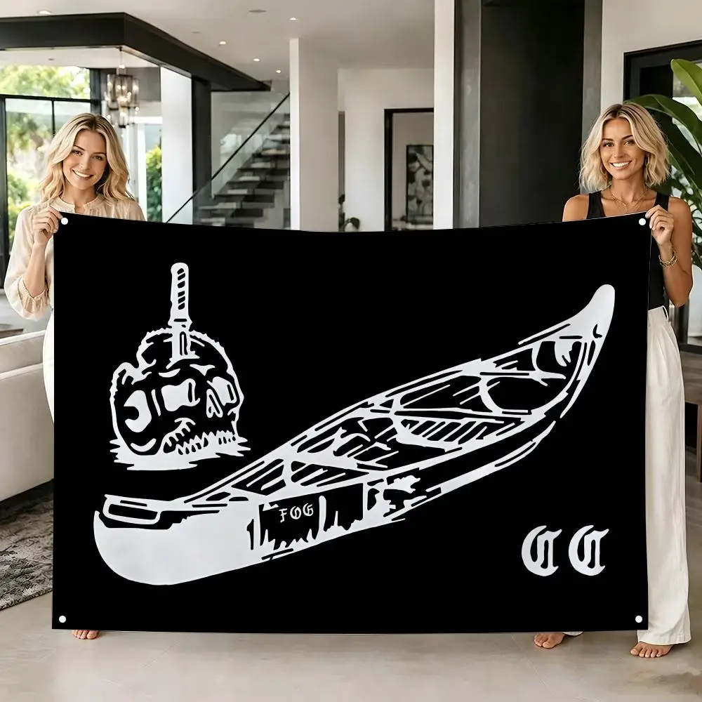 Outdoor Brand C-Canoe Club Flags Tapestry Creative Pattern Photo Living Room Wall Art Party Outdoor Decor