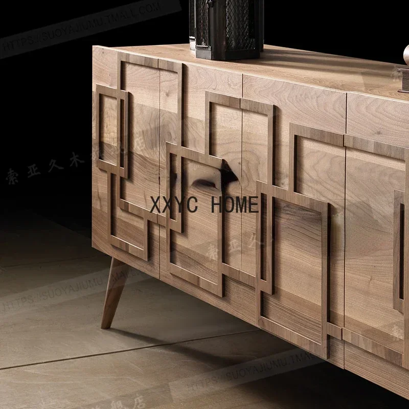 Современный минималистичный чайный шкаф для столовой, шкафчик для гостиной, мебель для небольшой квартиры, изготовление на заказ