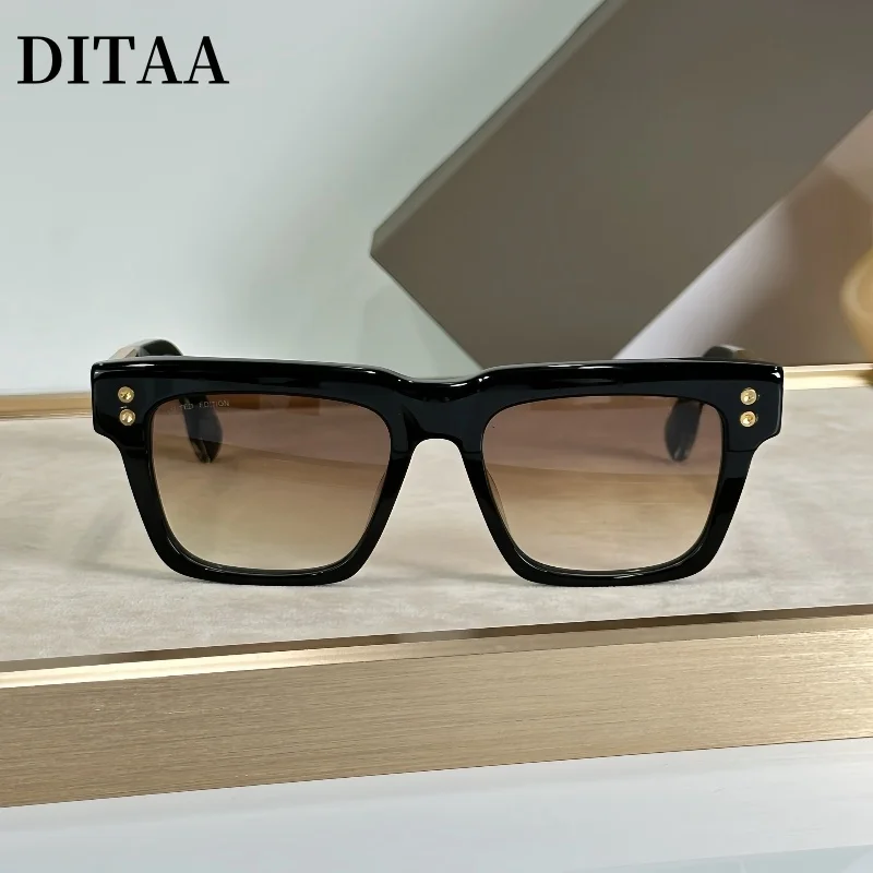 DTS 434 Luxury Designer Women Vintage Sunglasses 2024 Rectangle Acetate Fashion Outdoor Eyewear Shades For Sun Travel