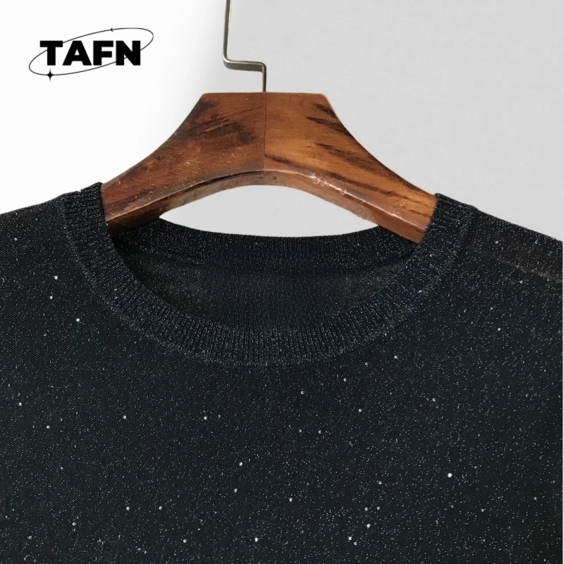 ネックトレンドオールマッチング美しいファッションシンプル25トレンディなヨーロピアンスタイルカシミアセーター春と夏のカジュアルウェア