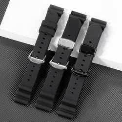 Quick Release Wrist Strap for Seiko SKX009 SKX007 Waterproof Silicone Watchband Men Women Replacement Watch Straps 20/22mm Belt