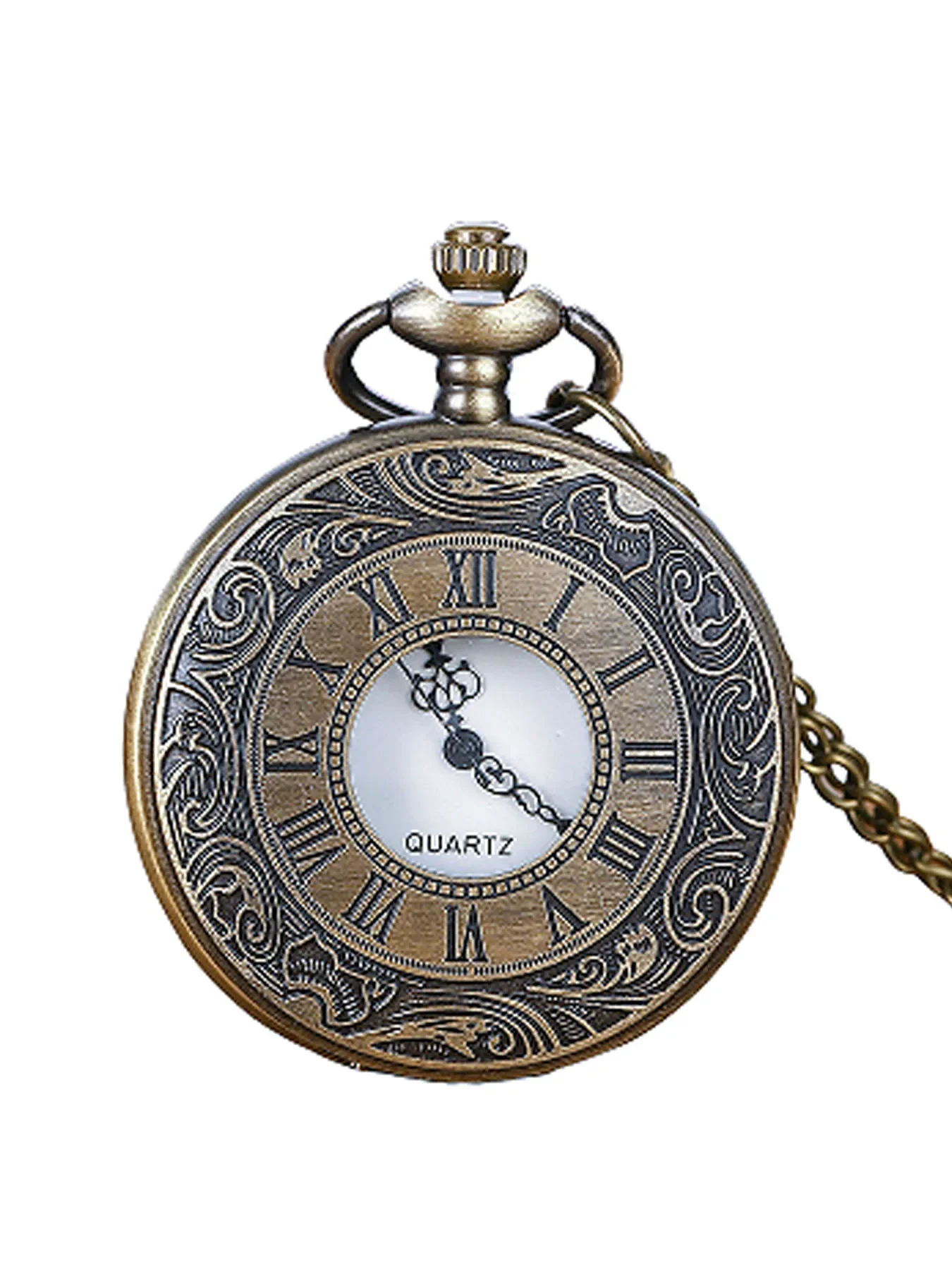 Personalized retro style pocket watch, fashionable, exquisite, versatile, creative hanging watch gift