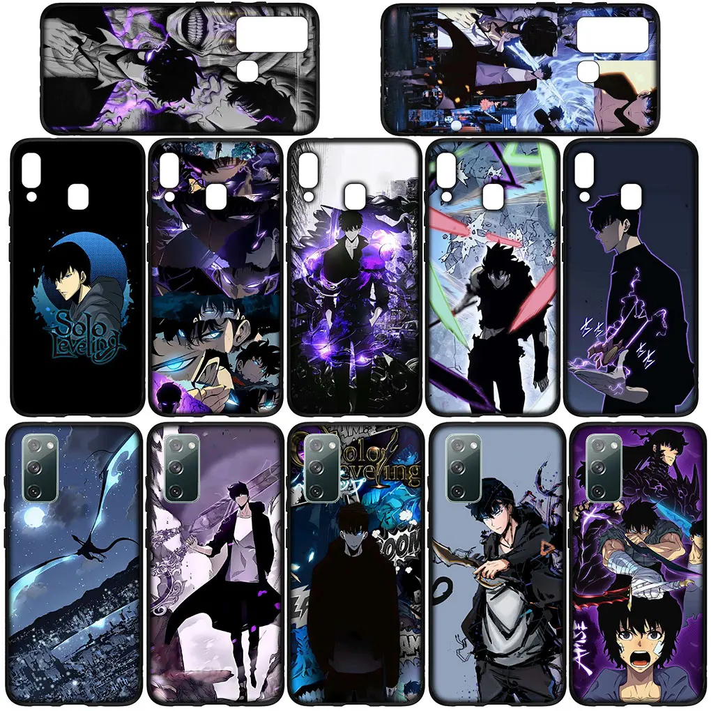 Solo Leveling Cartoon Arise Cover for VIVO Y20 Y21 Y33S Y20i Y02 Y16 Y21T Y22S Y27 Y33T Y35 Y36 Y53S Y70 Y76 Y77 Y78 Phone Case