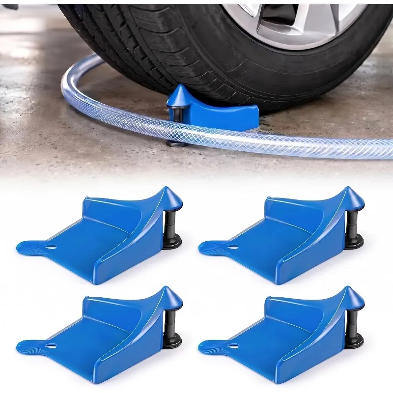 Tire Hose Roller Preventing Pressure Washer Hose Stuck Under The Wheels Car Hose Guide Tire Hose Guide for Car Washing Detailing