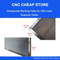 Honeycomb Work Bed Table CO2 50W 60W Tube Laser Engraving Cutting Machine Shenhui SH 350 550x350mm