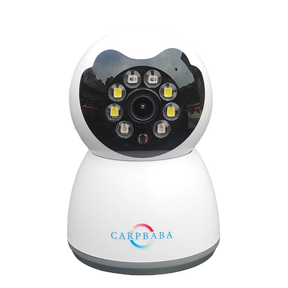 CARPBABA Yoosee App 2MP Kitty Camera HD 360° Rotation Full Light IR Night Vision Two-Way Voice Full-Coverage Smart Home