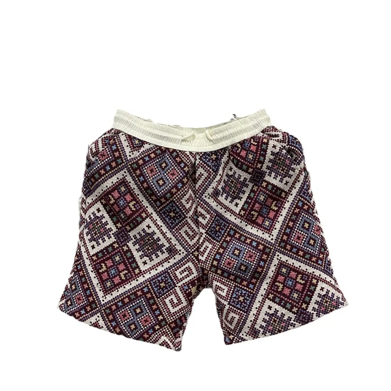 Ethnische Mode neue dünne Shorts Jacquard lässig Sommer fünf Shorts lose Männer Strand kurze Hosen