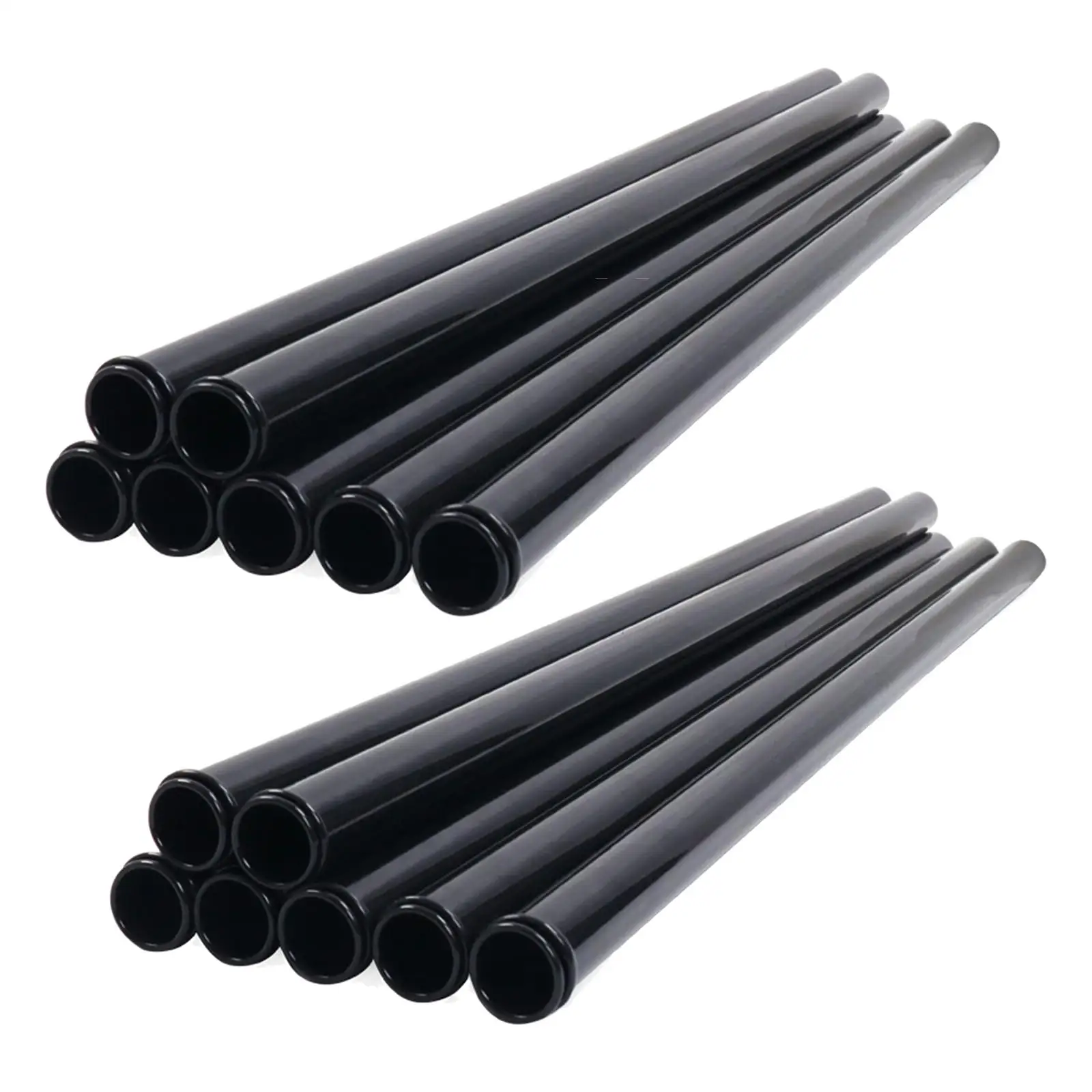 14Pcs Golf Club Tube Black Golf Bag Tubes for Equipment Golfer Golf Players