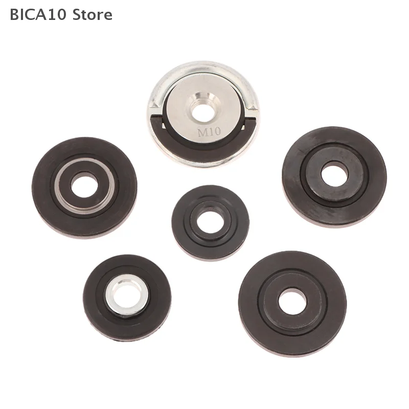 

M10 Quick Release Self-Locking Angle Grinder Inner Outer Flange Nut Fittings Thread Tools For 16/20/22/22.2MM Bore Cutting Discs