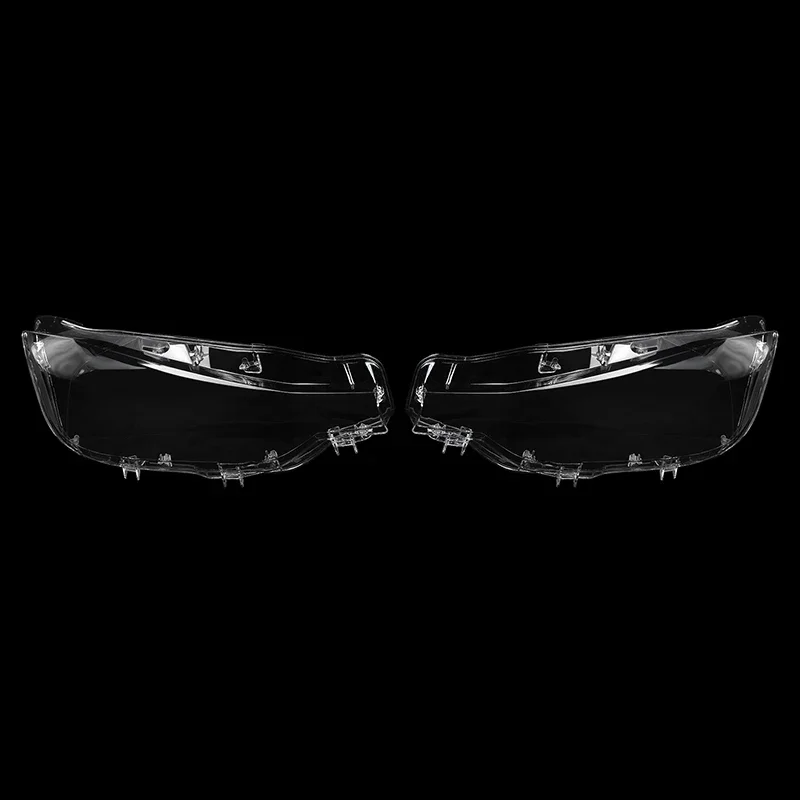 MagicKit Pair Polycarbonate LED Headlight Lens Cover For BMW F30 F31 3 Series 2016-2018