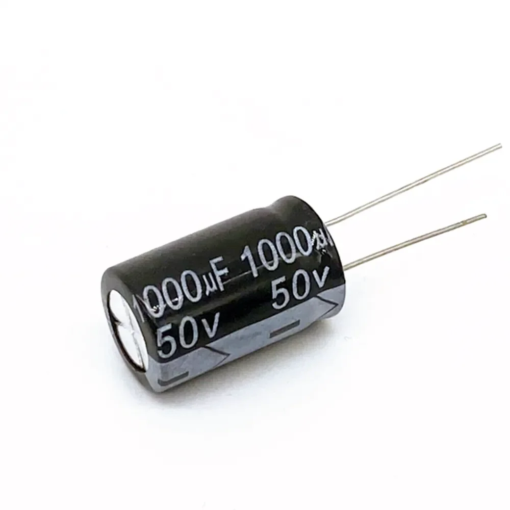 

100PCS Higt quality 50V1000UF 13*20mm 1000UF 50V 13*20 Electrolytic capacitor