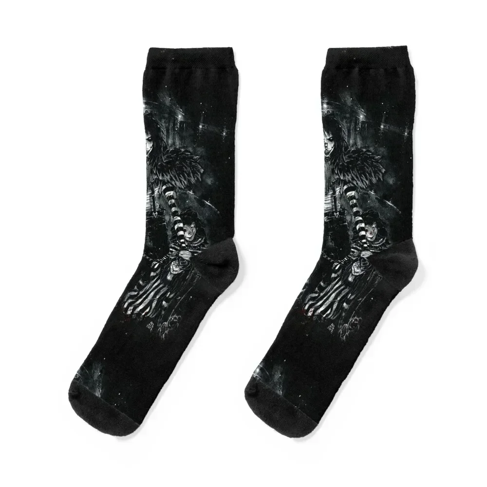 Laughing Jack :: Welcome To The Show Socks Run japanese fashion Socks Male Women's