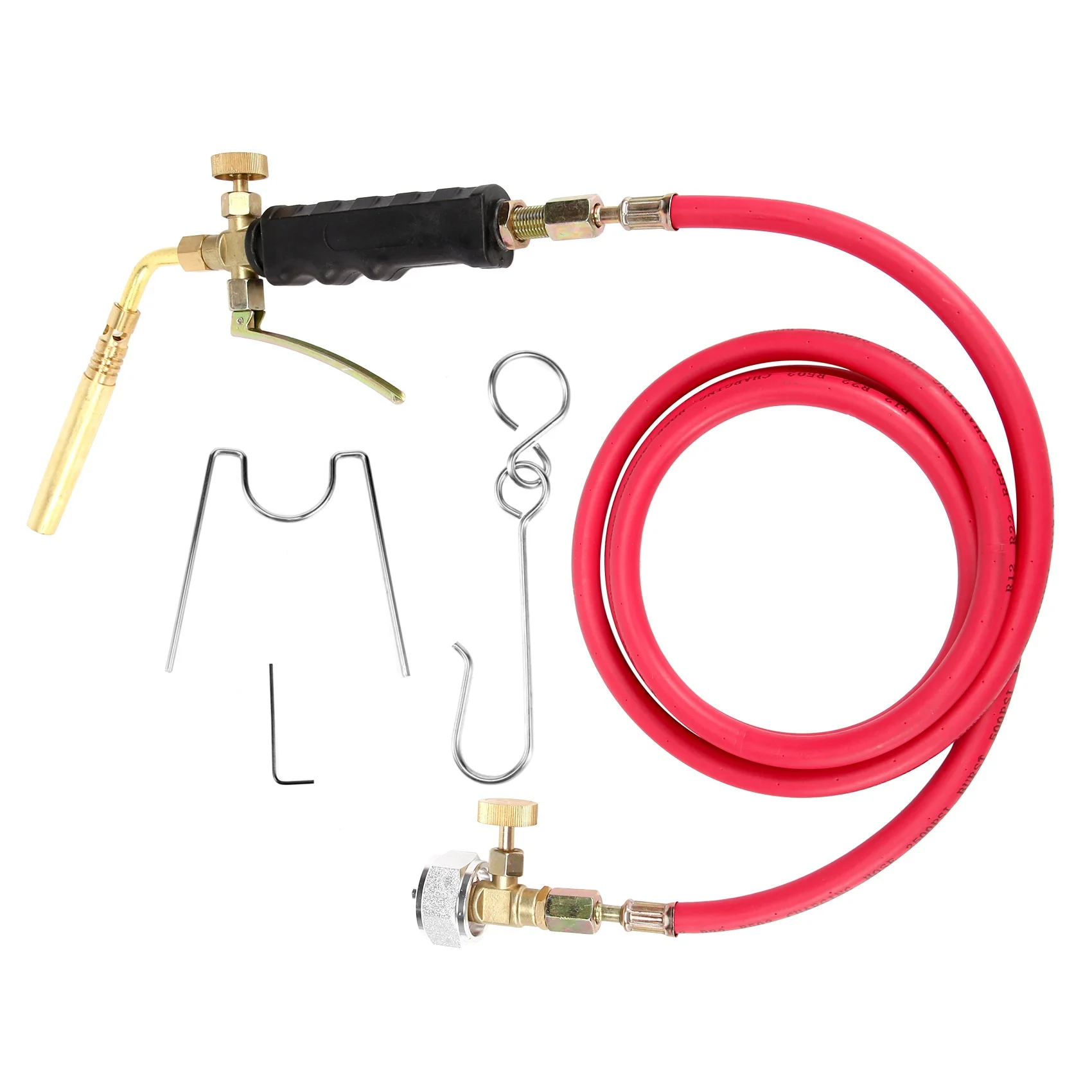 Brazing Welding Hose Torch MAPP Propane Soldering Torch with 1.6M Hose