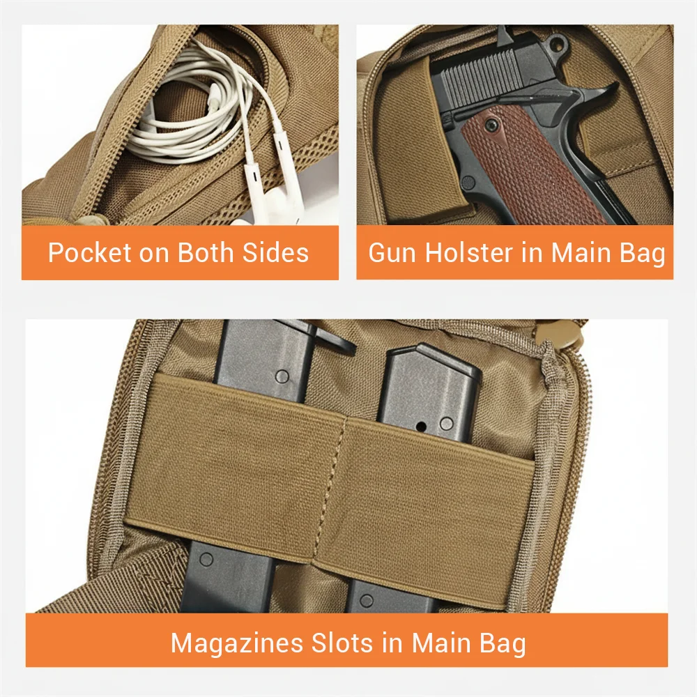 Tas Senjata Pistol untuk Dibaw - Edc Carry Pistols ulasan dan harga