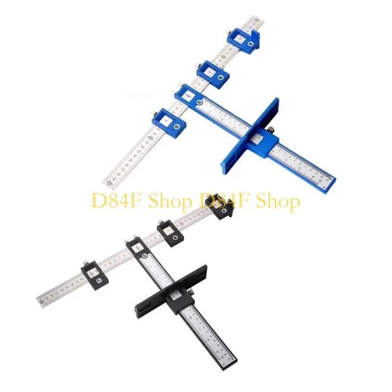D84F Woodworking Hole Locator Drilling Positioner Furniture Carpentry Locator