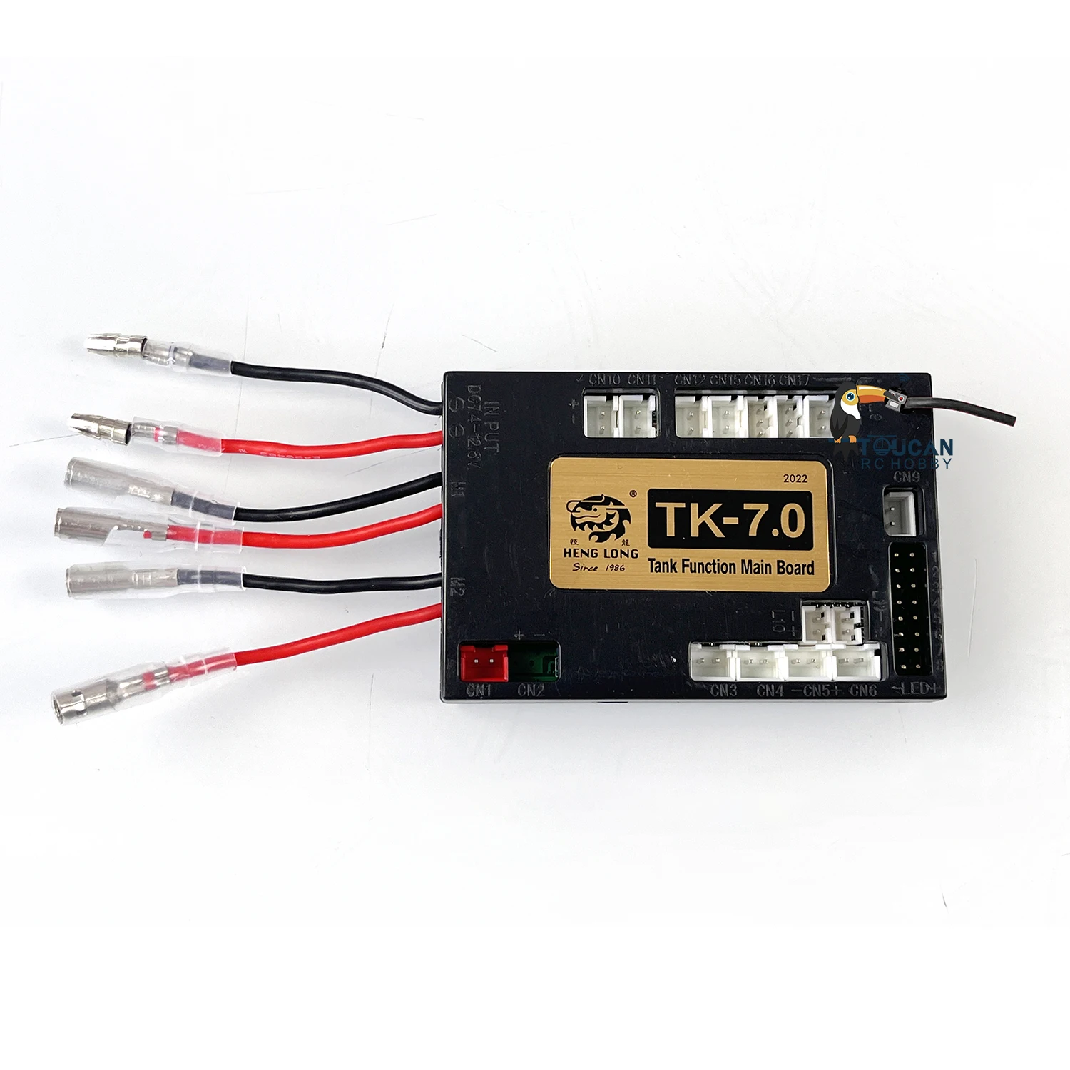 HENG LONG RC Tank 1/16 TK7.0 2.4Ghz Main Board Receiver Model Parts Sound Leopard 2 A6 Abrams M1A2 Infrared battle TH17940