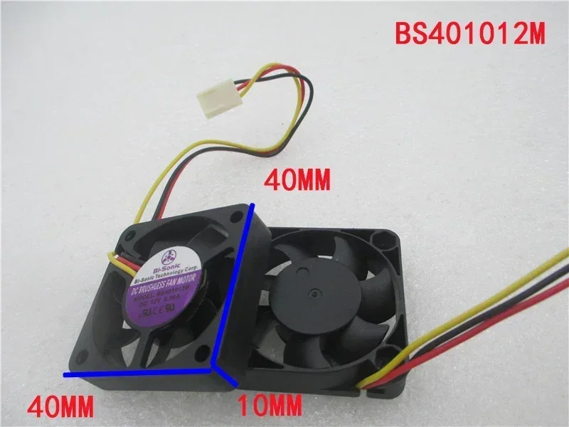

FAN For Bi-Sonic SP401012H BS401012M BP401012M BP401012H BP401012H 12V 40X10MM 4CM North Bridge Silent Speed Measurement Fan