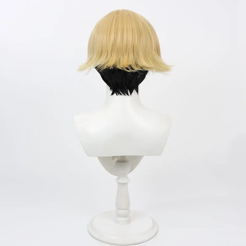 Frieren: Beyond Journey's End Lant peluca cosplay cuero cabelludo degradado amarillo regalo de Halloween