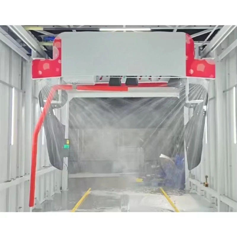 Customize Full Automatic Touchless Car Wash Equipment High Pressure Car Washing Machine With Drying System