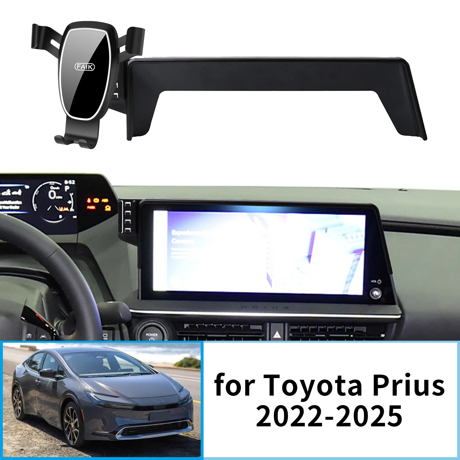 

for Toyota Prius 2022-2025 60 Series GPS Bracket Navigation Stand Auto Accessories