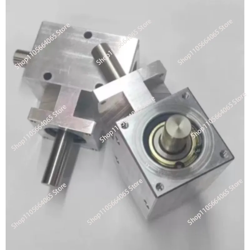 12mm codirectional double output shaft 90 degree differential gearbox Angle gear 1:1 helical bevel gear shaft 1pcs