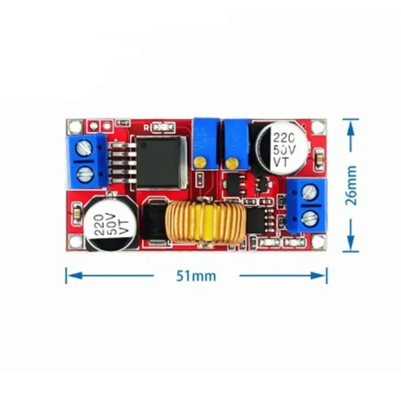 1-10 PCS 5A DC-DC Adjustable Buck Converter XL4015 4-38V to 1.25 - 36V Step Down Power Supply Voltage Regulator Power Module