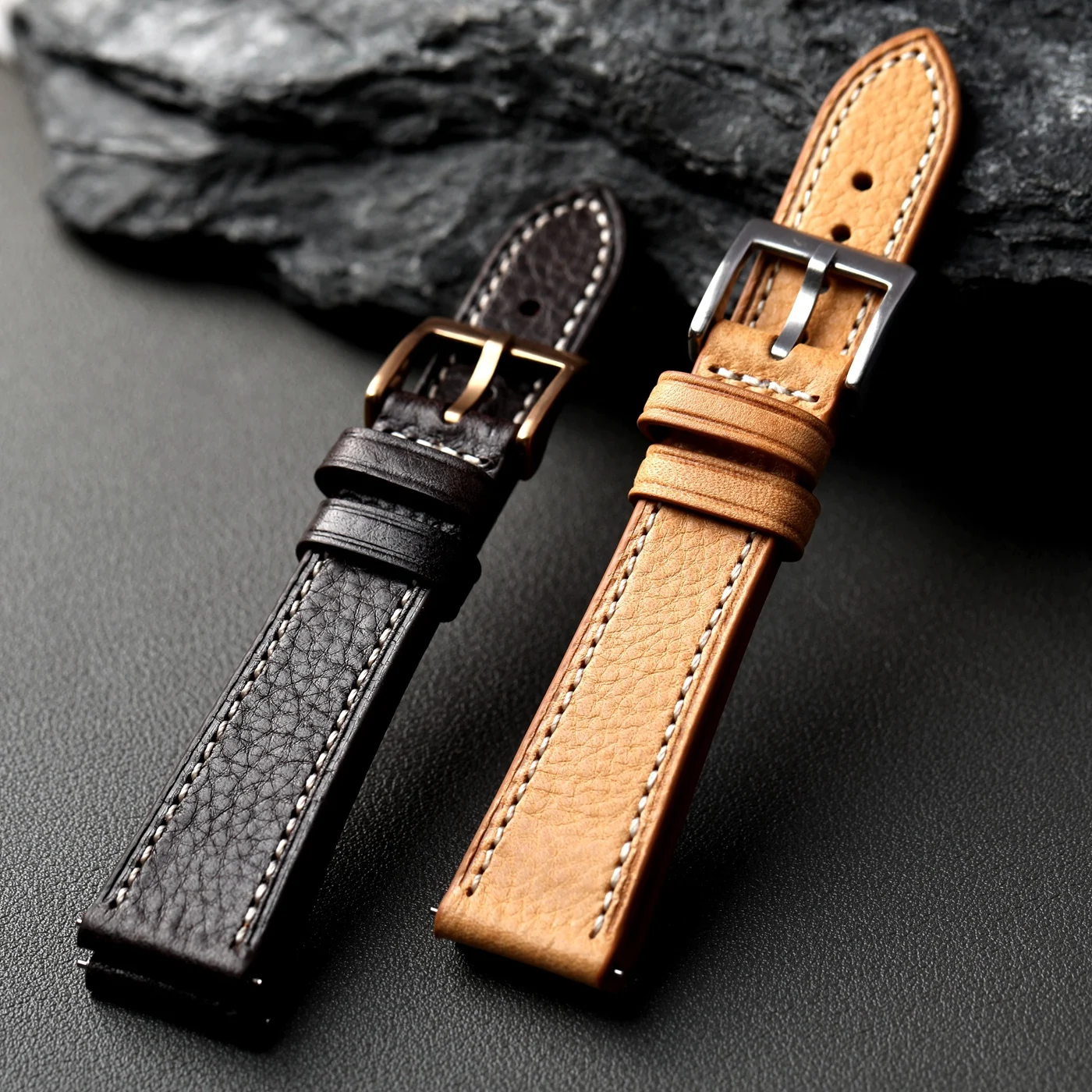 Handmade Italian MBOX leather - Leather Strap Quick Release 评论和价格