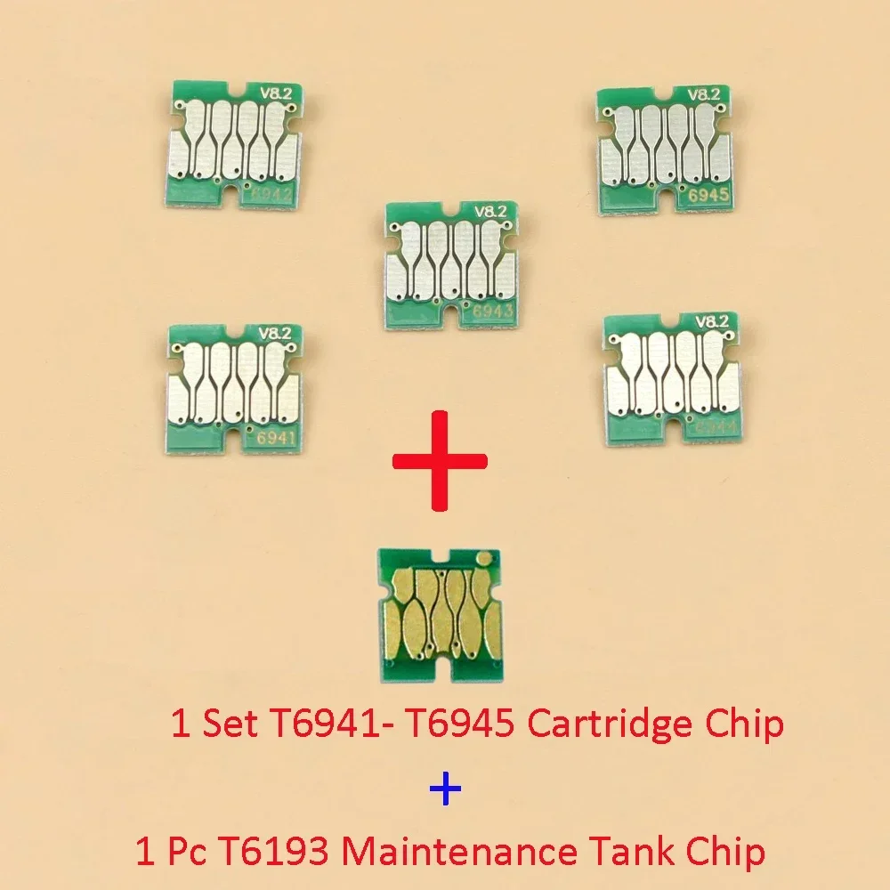 Cartridge Maintenance Chip T6941 T6941-T6945 for Epson SureColor T3000 T3070 T3200 T3270 T5070 T5200 T5270 T7070 T7200 T7270