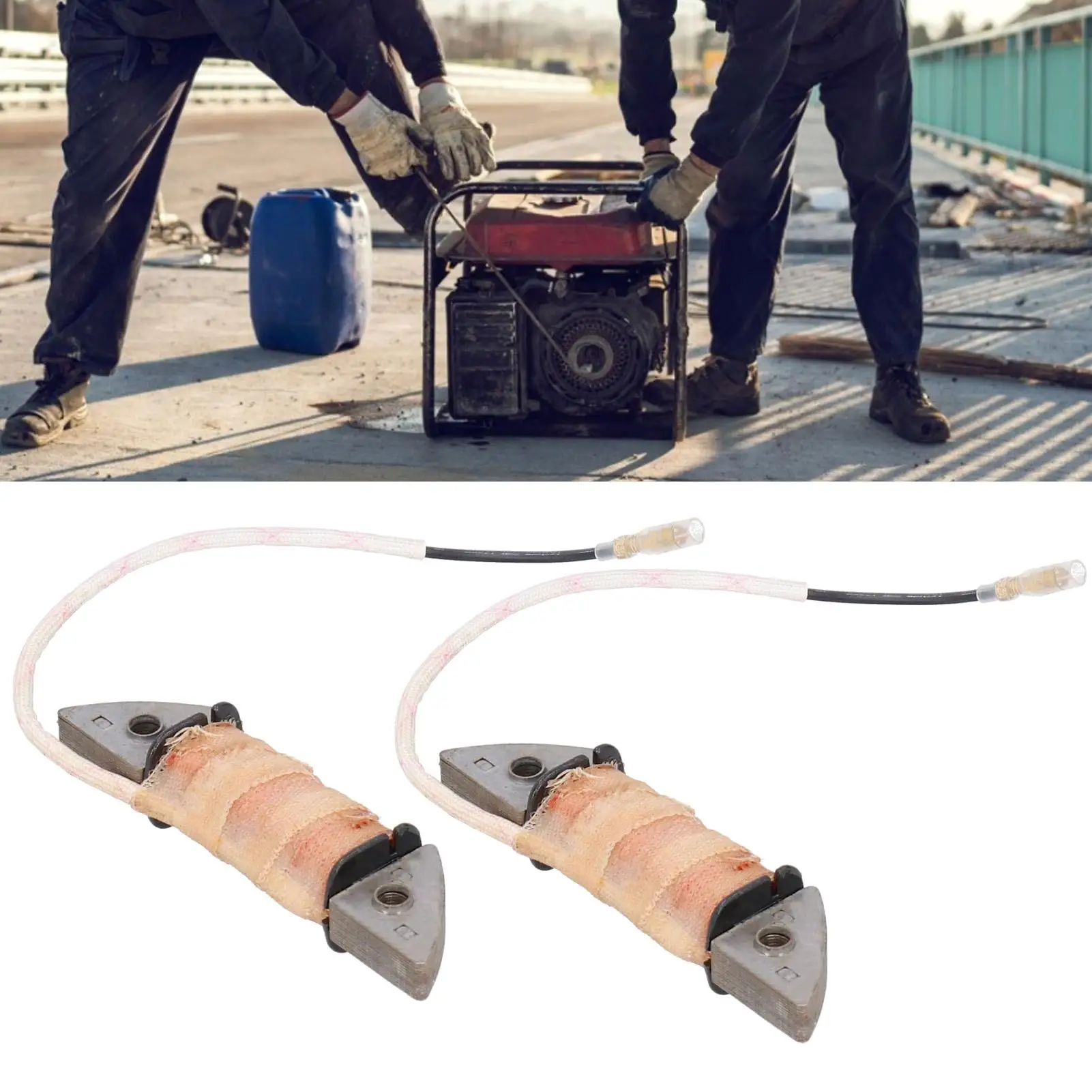 2 قطعة 12 فولت شحن لفائف صالح ل 168f 170F 188F 190F gx 160 gx 390 أجزاء مولد البنزين